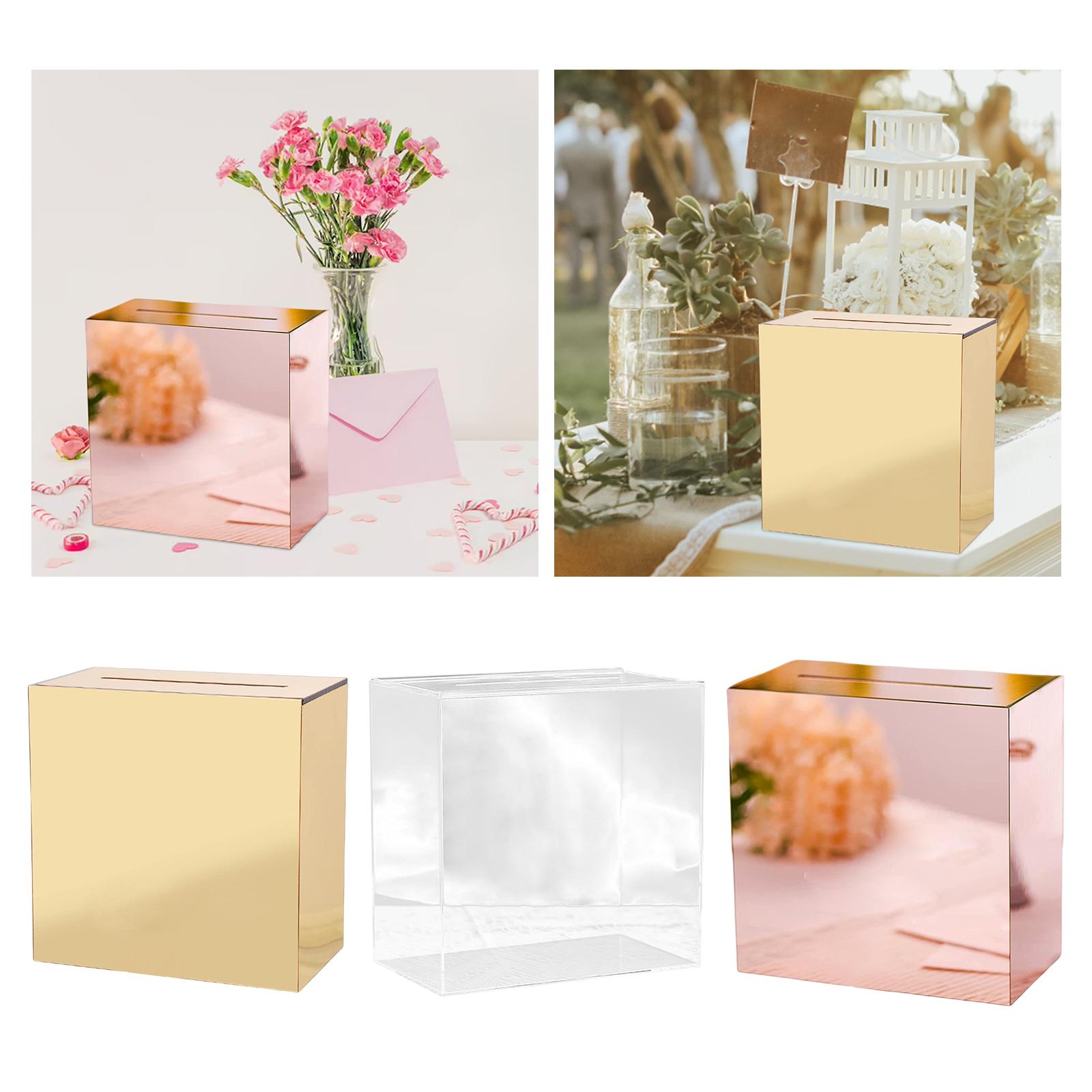 Acrylic Wedding Card Box Decor - đánh giá và giá Wedding Card Box