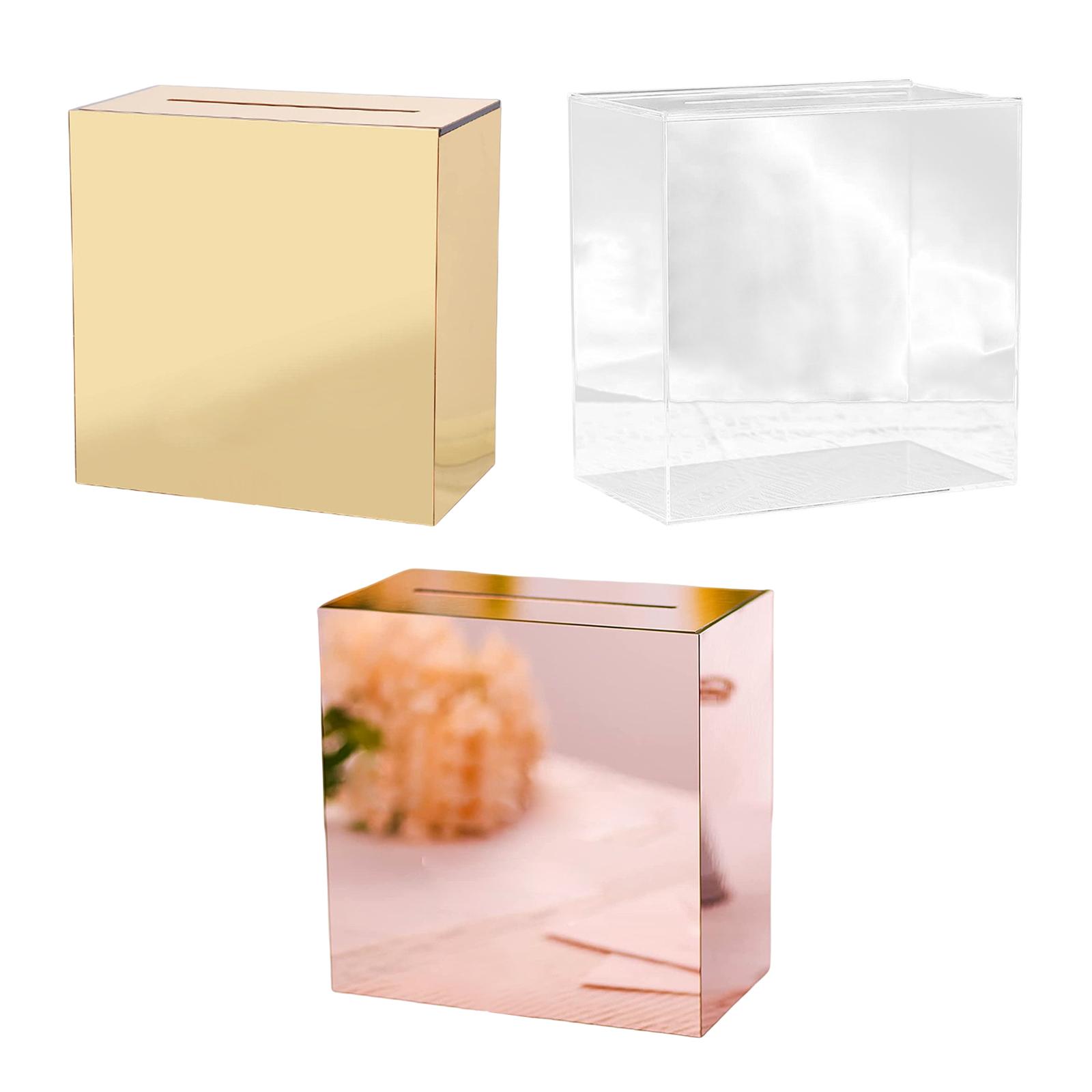 Acrylic Wedding Card Box Decor - đánh giá và giá Wedding Card Box