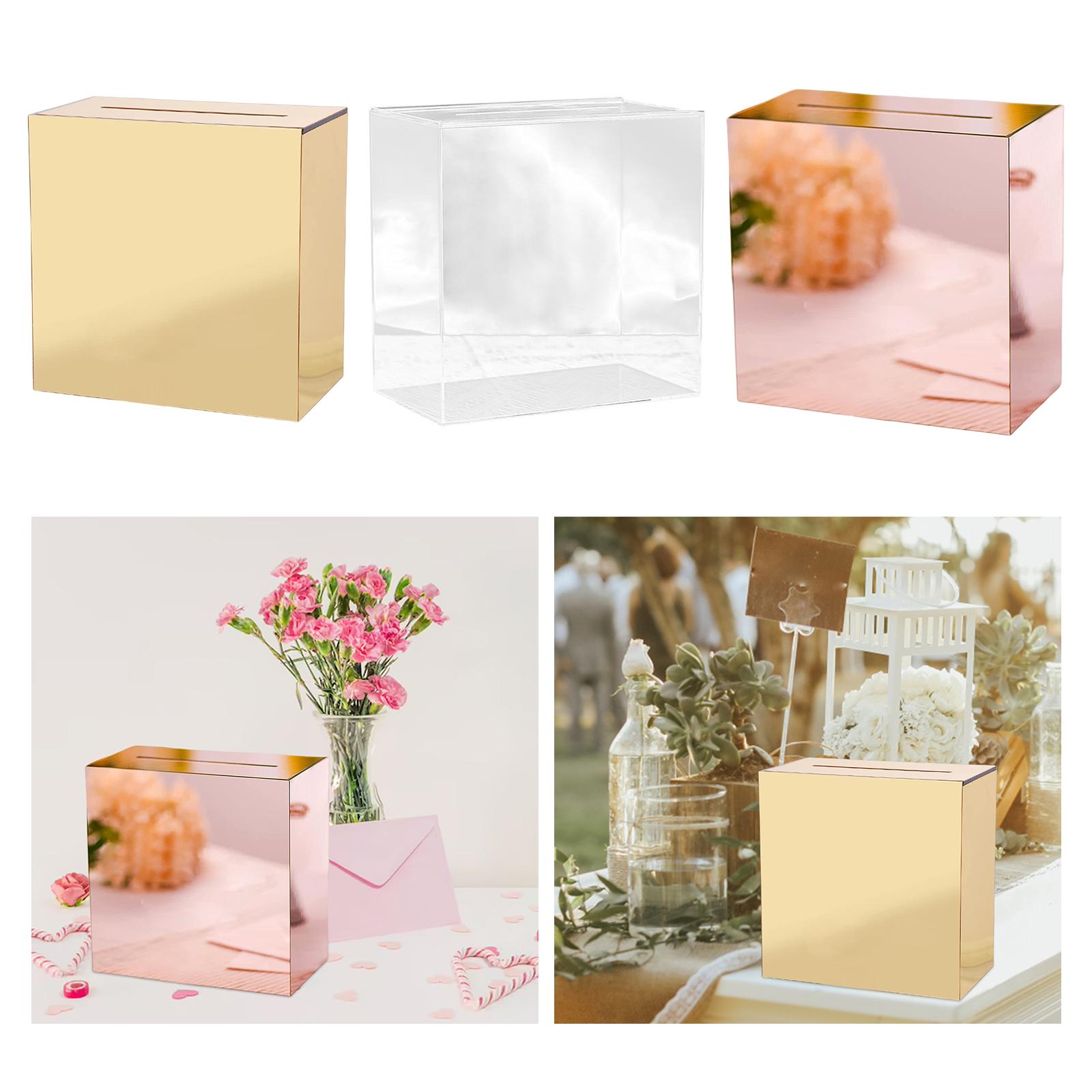 Acrylic Wedding Card Box Decor - đánh giá và giá Wedding Card Box